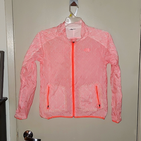 The North Face Jackets & Blazers - THE NORTH FACE Windbreaker, Coral, Size L, EUC